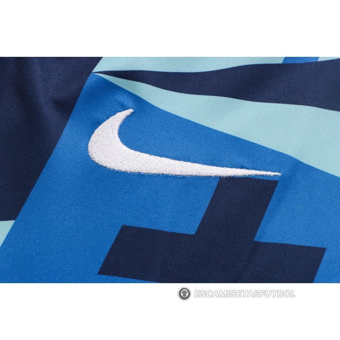 Chandal del Inter Milan Manga Corta 22-23 Azul - Pantalon Corto